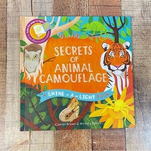 Usborne Animal Camouflage Shine-a-Light Book Hardcover Picture Book Jungle